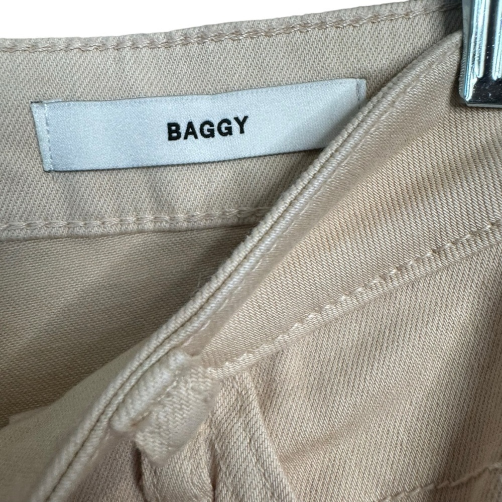 Guess Urban Fit Baggy Wide Leg Cargo Khaki Jeans Tan Women’s 30 - Picture 4 of 10